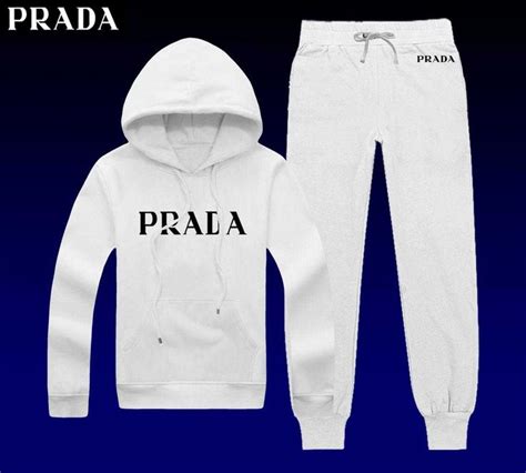 white prada joggers|Prada sweatsuit.